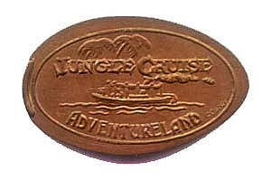 Adventureland Jungle Cruise Penny Press Machine Coin