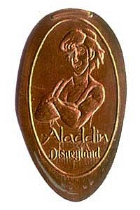 Aladin Penny Press Machine Coin