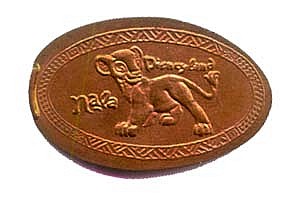 Nala Penny Press Machine Coin