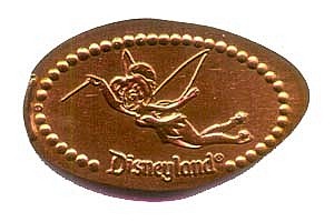 Tinker Bell Penny Press Machine Coin