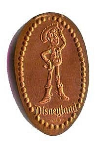 Woody from Toy Story, Pressed Penny