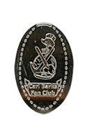 Carl Barks Fan Club Gold Panning Logo pinched nickel.