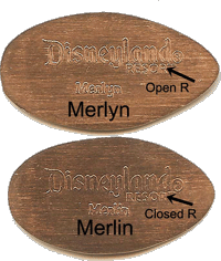 Merlyn Merlin stampbacks