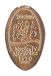 15th anniversary of Disneyland ®  park Disneyland Magical Milestones elongated pressed penny coin image