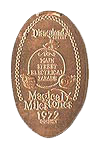 "The Main Street Electrical Parade" debuts Disneyland Magical Milestones elongated pressed penny coin image