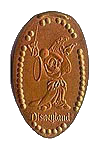 DL0033 Retired Sorcerer Mickey pressed penny.