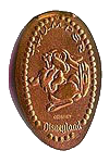 DL0053 Retired Thumper pressed penny or elongated coin image.