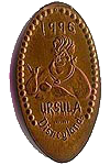 DL0093 RETIRED Ursula pressed penny or pressed penny image. 