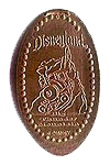 DL0212 Retired Big Thunder Mountain Train pressed penny or elongated coin image.