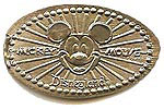 DL0225 Retired Mickey Mouse Rays pressed nickel image.