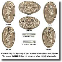Picture of Disneyland Pressed penny or pennies, elongated coins