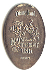 Disneyland elongated coins