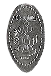DL0274 RETIRED Baby Mickey Disney pressed dime or elongated Disney coin image.