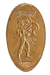 DL0357 RETIRED Prince Eric pressed penny elongated coin image.