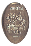DL0380 RETIRED MAIN STREET U.S.A. pressed nickel 