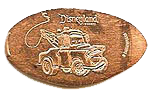 DL0383 Moved to DCA # CA0067 Mater Souvenir pressed penny souvenir coin image.