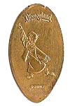 DL0398 Retired Wart (Young King Arthur) Souvenir pressed penny souvenir coin image. 