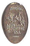 The DL0408 Retired MAIN STREET U.S.A. smashed nickel.