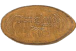 DL0409r-411r REVERSE smashed penny stampback. 