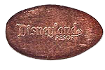 DL0416-418 Disneyland ® Resort smashed penny backstamp.