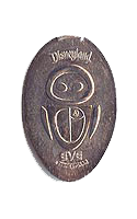 DL0430 Retired Eve smashed nickel or elongated coin image.