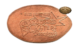 DL0437 Type IV Buzz Lightyear smashed penny stampback. 