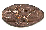 DL0447 Bolt pressed penny