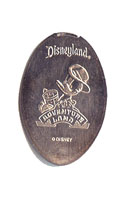 DL0455 Donald Duck pressed nickel.