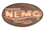 Disney pressed penny back stamp