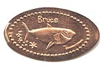 DL0448 Bruce pressed penny