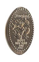 Disneyland smashed penny picture. Click to Zoom.