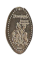 DL0517 Retired Goofy, Mickey, Minnie, Donald, Daisy, and Pluto souvenir pressed nickel or souvenir coin image