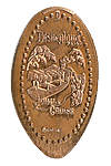 Jungle Cruise Boat and Elephant pressed penny