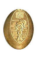 DL0533at Retired Vanellope von Schweetz Wreck It Ralph pressed token or elongated coin image.