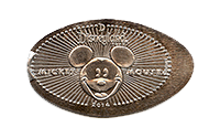2014 Mickey Mouse Rays pressed nickel