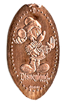 DL0584 Frontier Mickey pressed penny