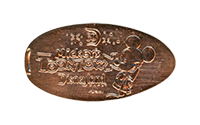 DL0598 60th Mickey's Toontown pressed penny