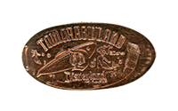 DL0603 60th Submarine Voyage Tomorrowland pressed penny