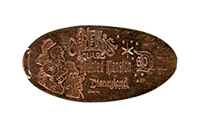 DL0607 60th Haunted Mansion New Orleans Square pressed penny