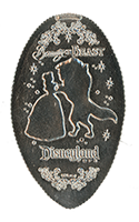 DL0642 RETIRED NBC Jack Skellington pressed quarter or elongated Disney coin image.