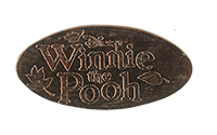 DL0645-647 DISNEY WINNIE THE POOH with background leaves stampback