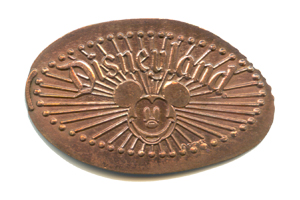 Mickey Rays Style Pressed Penny