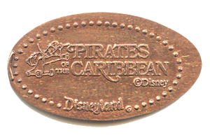 Pirates of the Caribbean Pressed Penny