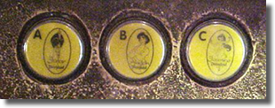 DL0027-29 Aladin set of DISNEY pressed penny buttons.