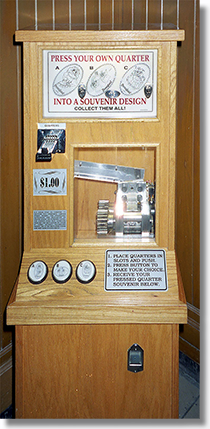 The DL0104, DL0105 and DL0106 Hercules quarter press machine.