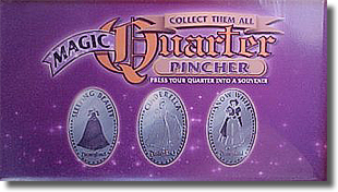 DL0158-160 Princess pressed quarter machine from the castle arch