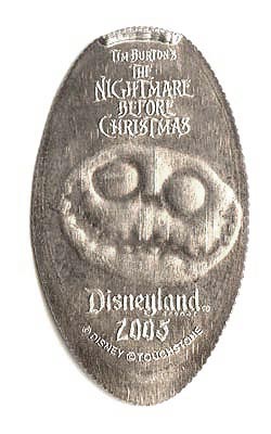 Disneyland DL0329a Haunted Mansion elongated quarter -modified coin grip. Click to open detail page.