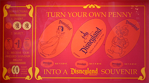 DL0362-364 Snow White Disneyland Penny Set