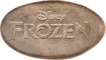 Disney Frozen pressed quarter set backstamp