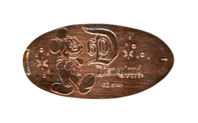 Disney Electrical Parade Retired Copper Pressed Pennies 